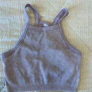 lavender roolee workout top